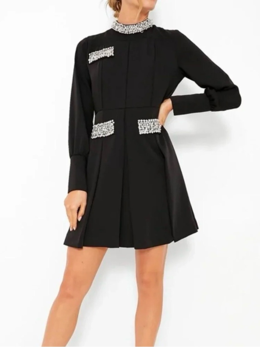 Tuckernuck NWT Embellished Black Hoyt Dress size L